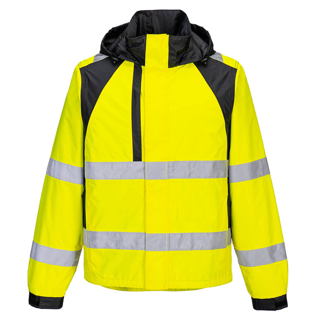 WX2 Eco Hi-Vis Regenjacke - Gelb/Schwarz (YBR)