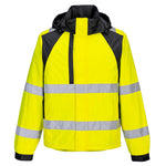 WX2 Eco Hi-Vis Regenjacke - Gelb/Schwarz (YBR)
