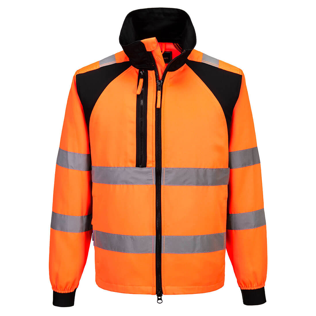 WX2 Eco Warnschutz Arbeitsjacke - Orange/Schwarz (OBR)