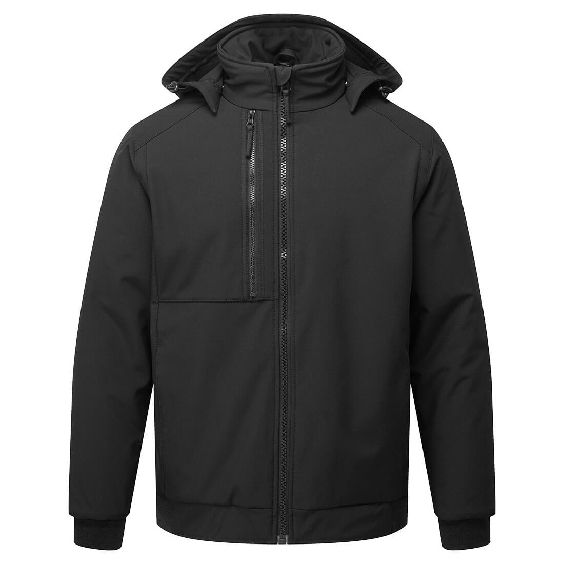 WX2 Eco Softshelljacke gefüttert (2L) - Schwarz (BKR)