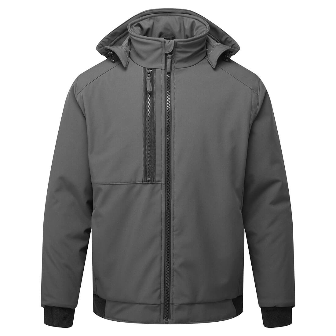 WX2 Eco Softshelljacke gefüttert (2L) - Metallgrau (MGR)