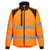 WX2 Eco Hi-Vis Softshelljacke (2L) - Orange/Schwarz (OBR)