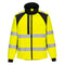 WX2 Eco Hi-Vis Softshelljacke (2L) - Gelb/Schwarz (YBR)