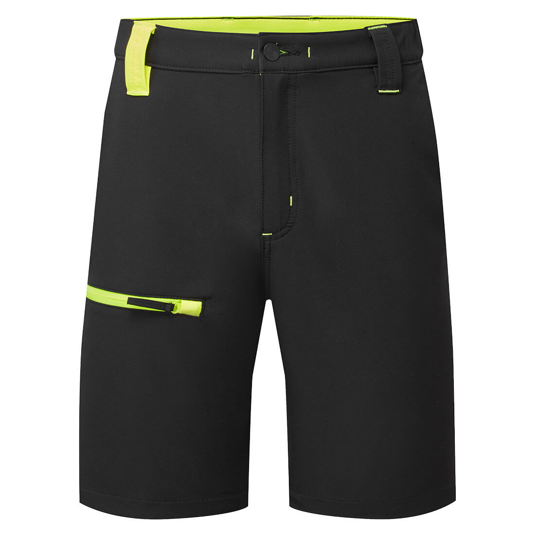 WX2 Eco Stretch Short - Schwarz/Gelb (BKY)