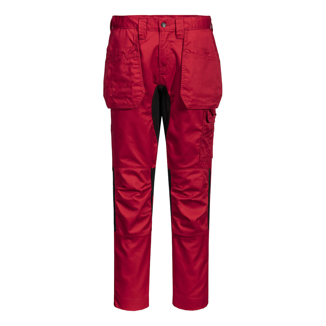WX2 Eco Stretch Bundhose mit Holstertaschen - Tiefrot (DRR)