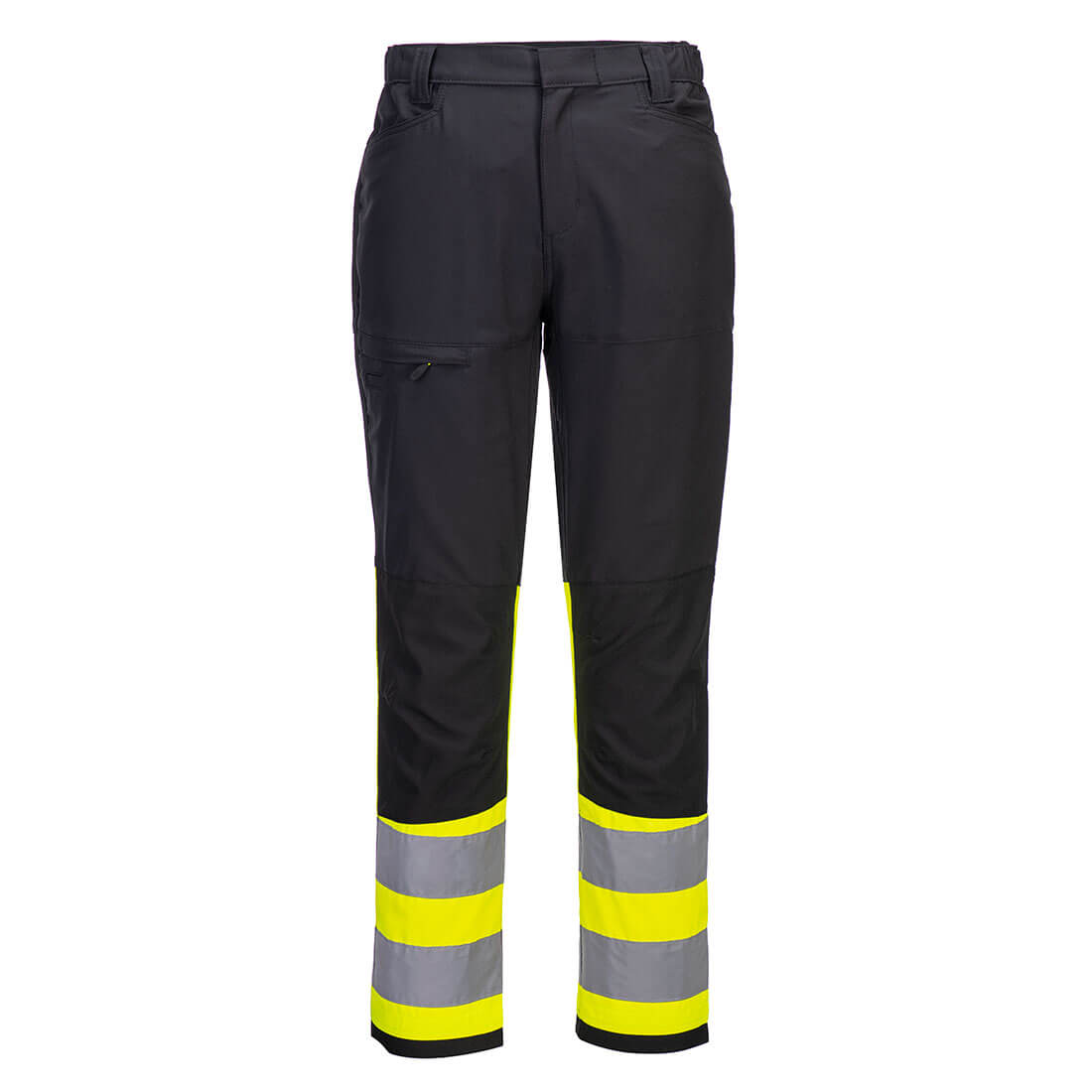WX2 Eco Hi-Vis Service Bundhose Klasse 1 - Gelb/Schwarz (YBR)
