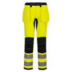 WX2 Eco Hi-Vis Bundhose mit Holstertaschen - Gelb/Schwarz (YBR)