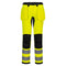 WX2 Eco Hi-Vis Bundhose mit Holstertaschen - Gelb/Schwarz (YBR)