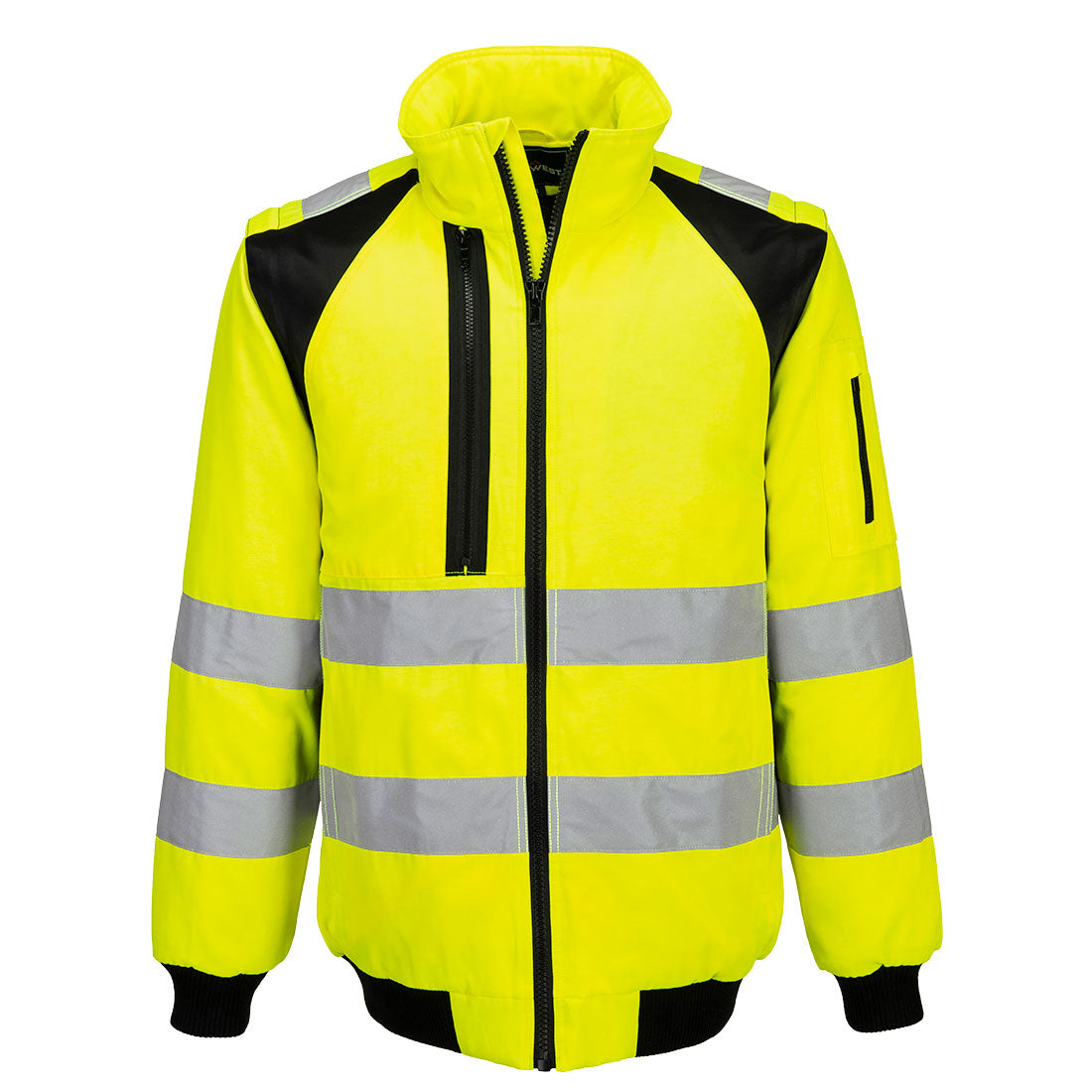 WX2 Hi-Vis 2-in-1 Pilotjacke - Gelb/Schwarz (YBR)