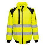 WX2 Hi-Vis 2-in-1 Pilotjacke - Gelb/Schwarz (YBR)