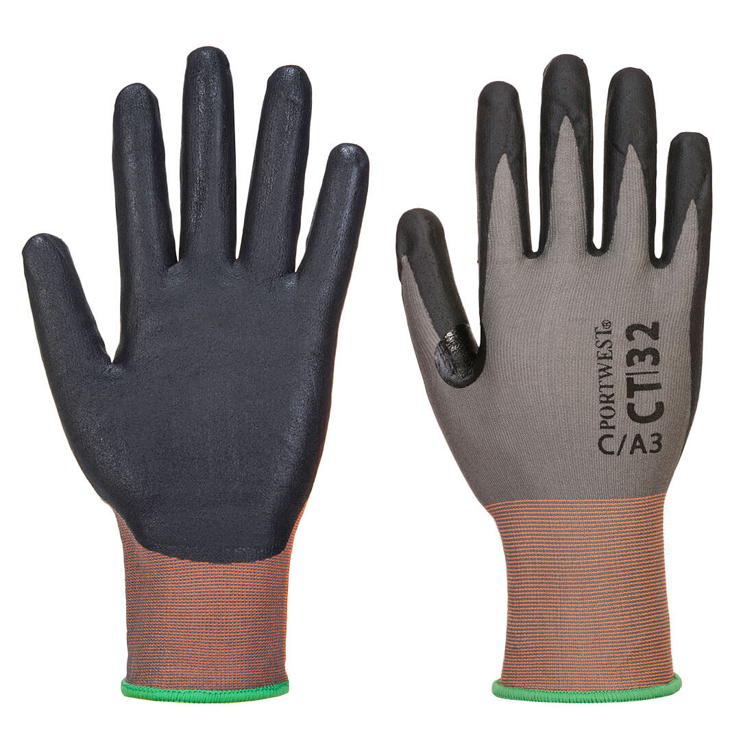 CT Schnitt C18 Nitril - Grau/Schwarz (G8R)