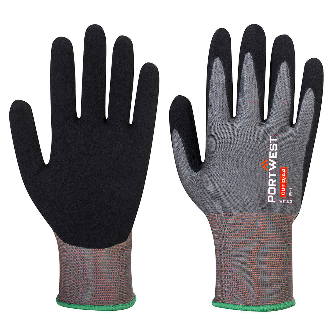 CT Cut D18 Nitril - Grau/Schwarz (G8R)