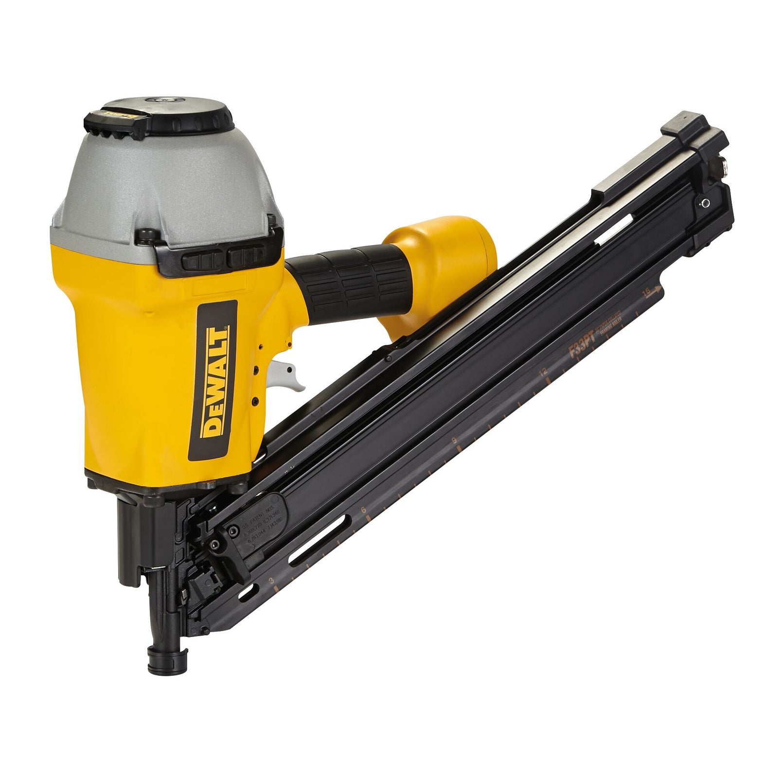 DPN9033-XJ - Streifennagler 33° Druckluft Langmagazin DNPT oder DNW Nägel 50-90mm Kurzmagazin, Durchmesser 2,5 - 3,3 mm
