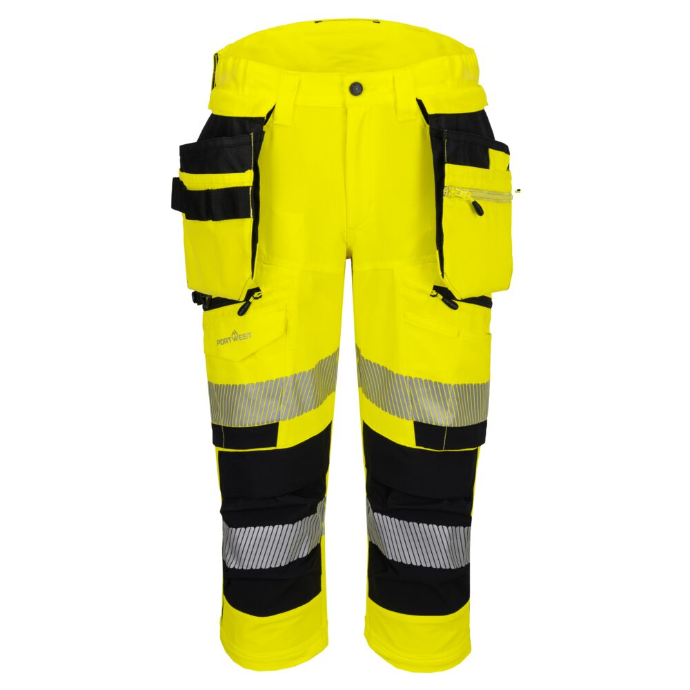 DX4 Hi-Vis Piratenhose - Gelb/Schwarz (YBR)