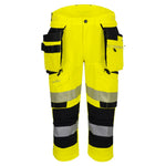 DX4 Hi-Vis Piratenhose - Gelb/Schwarz (YBR)