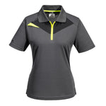DX4 Warnschutz Damen Poloshirt kurzarm - Metallgrau (MGR)