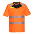 DX4 Hi-Vis T-Shirt kurzarm - Orange/Schwarz (OBR)