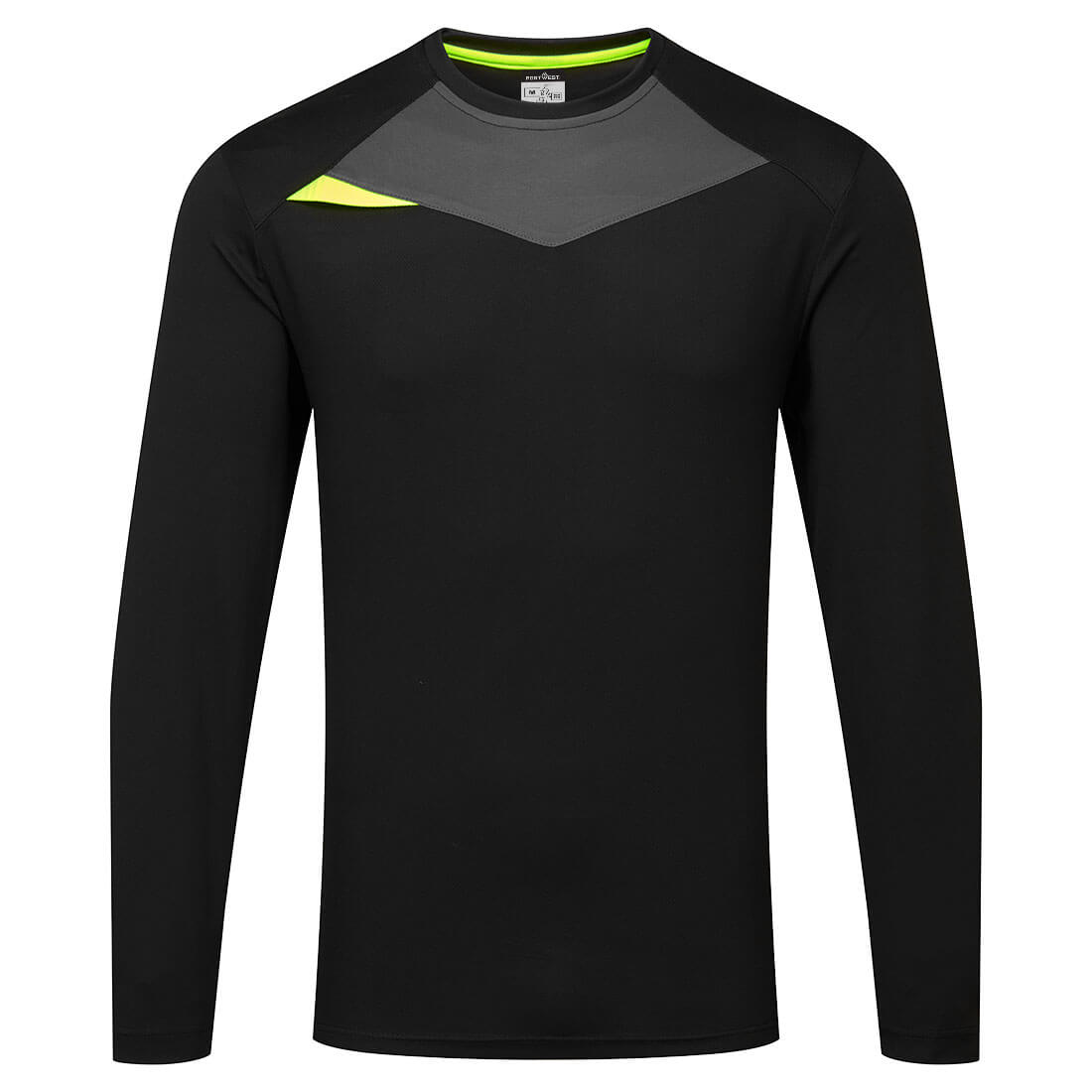 DX4 T-Shirt L/S - Schwarz (BKR)