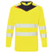 DX4 Hi-Vis T-Shirt langarm - Gelb/Schwarz (YBR)