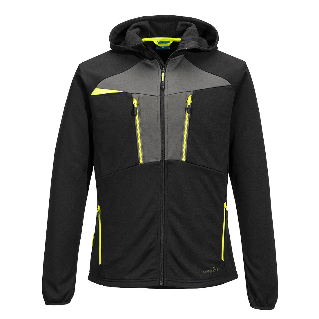 DX4 technische Fleecejacke - Schwarz (BKR)