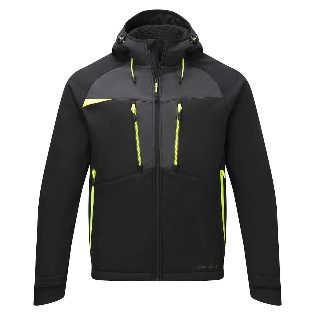 DX4 Winter Softshelljacke (3L) - Schwarz (BKR)