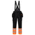 DX4 Hi-Vis Winter Latzhose Klasse 1 - Orange/Schwarz (OBR)