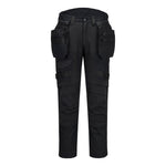 DX4 Bundhose mit abnehmbaren Holstertaschen - komplett schwarz (ABR)