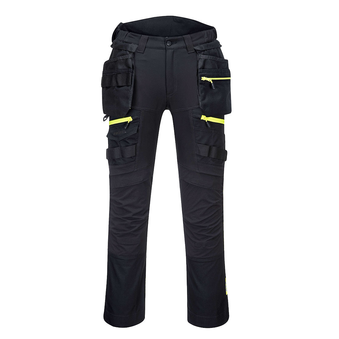 DX4 Bundhose mit abnehmbaren Holstertaschen - Schwarz (BKS)