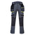 DX4 Bundhose mit abnehmbaren Holstertaschen - Metallgrau (MGR)