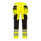 DX4 Hi-Vis Bundhose mit abnehmbaren Holstertaschen - Gelb/Schwarz (YBR)