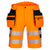 DX4 Hi-Vis Shorts mit Holstertaschen - Orange/Schwarz (OBR)