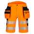 DX4 Hi-Vis Shorts mit Holstertaschen - Orange/Schwarz (OBR)