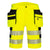 DX4 Hi-Vis Shorts mit Holstertaschen - Gelb/Schwarz (YBR)