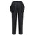 DX4 Softshell Bundhose mit abnehmbaren Holstertaschen - komplett schwarz (ABR)