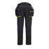 DX4 Softshell Bundhose mit abnehmbaren Holstertaschen - Schwarz (BKR)