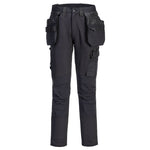 DX4 Handwerker Bundhose mit abnehmbaren Holstertaschen - Schwarz (BKR)