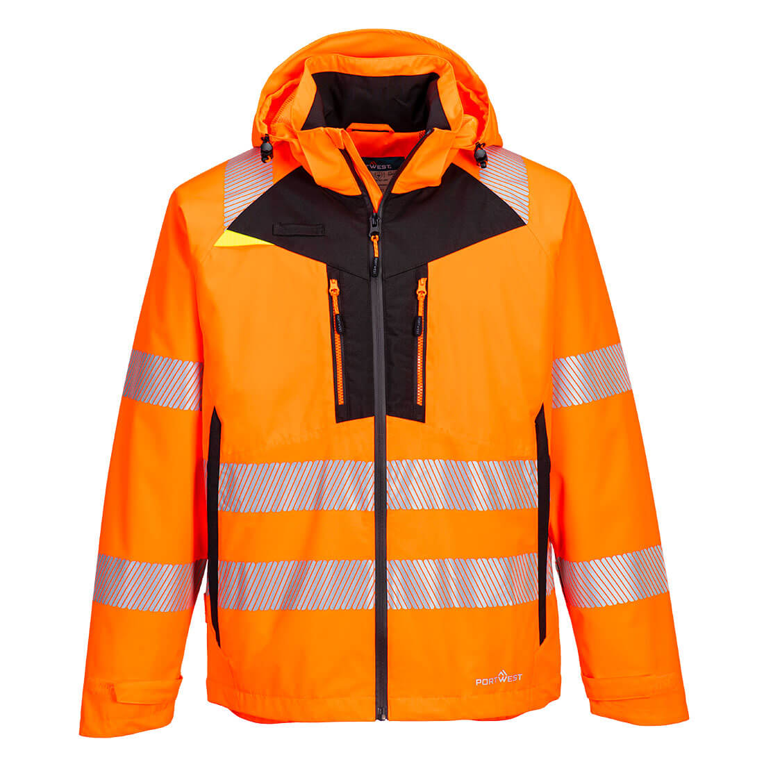 DX4 Hi-Vis Regenjacke - Orange (ORR)