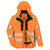 DX4 Hi-Vis 4-in-1 Jacke - Orange/Schwarz (OBR)