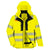 DX4 Hi-Vis 4-in-1 Jacke - Gelb/Schwarz (YBR)