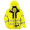 DX4 Hi-Vis 4-in-1 Jacke - Gelb/Schwarz (YBR)