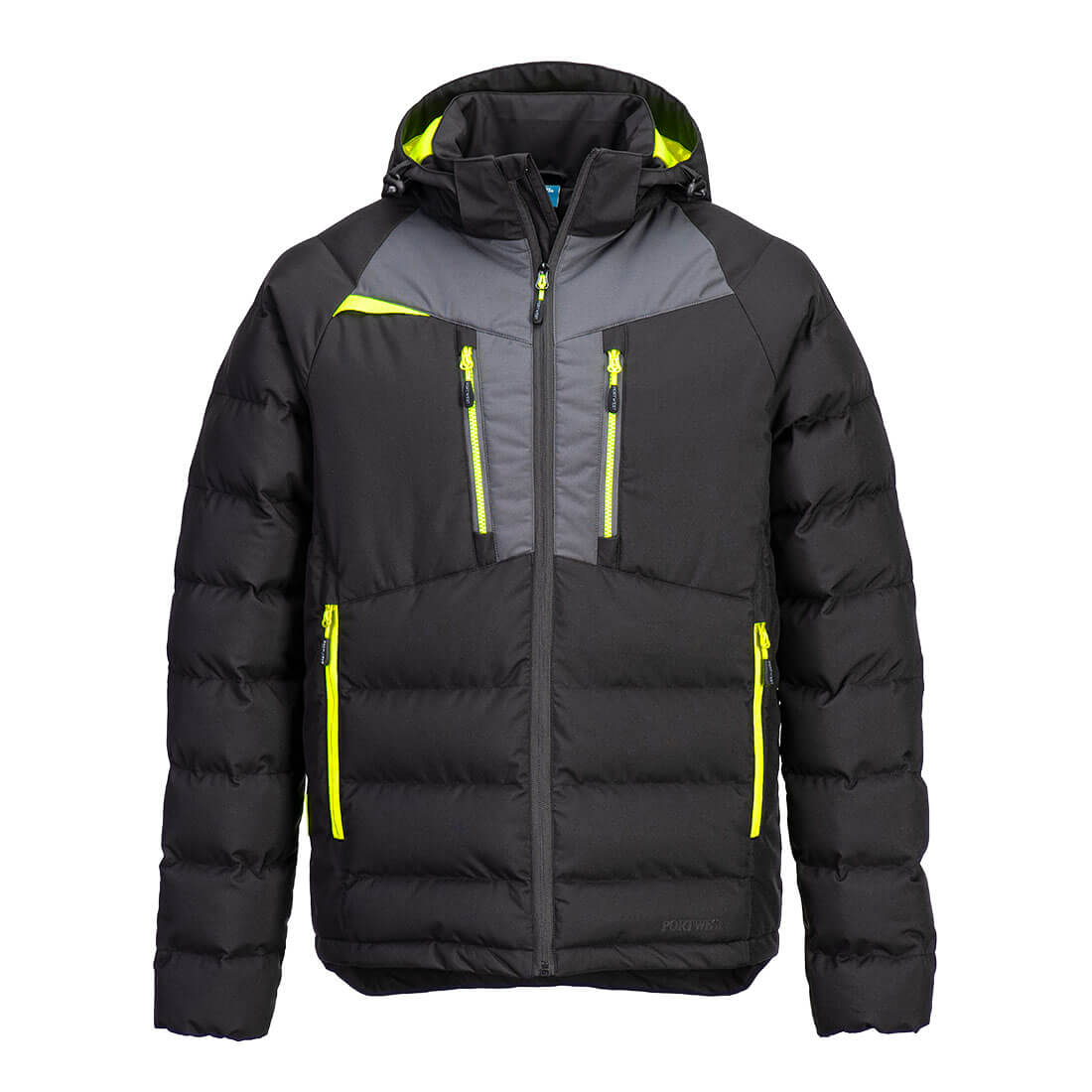 DX4 gefütterte  Steppjacke - Schwarz (BKR)