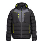 DX4 gefütterte  Steppjacke - Schwarz (BKR)