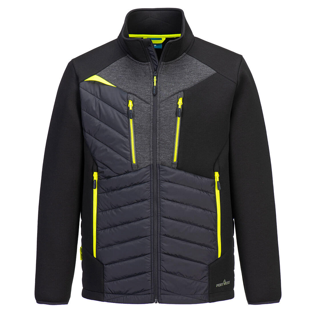 DX4 Hybrid-Steppjacke - Schwarz (BKR)