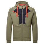 DX4 Hoodie mit Reißverschluss - Moosgrün (MOR)