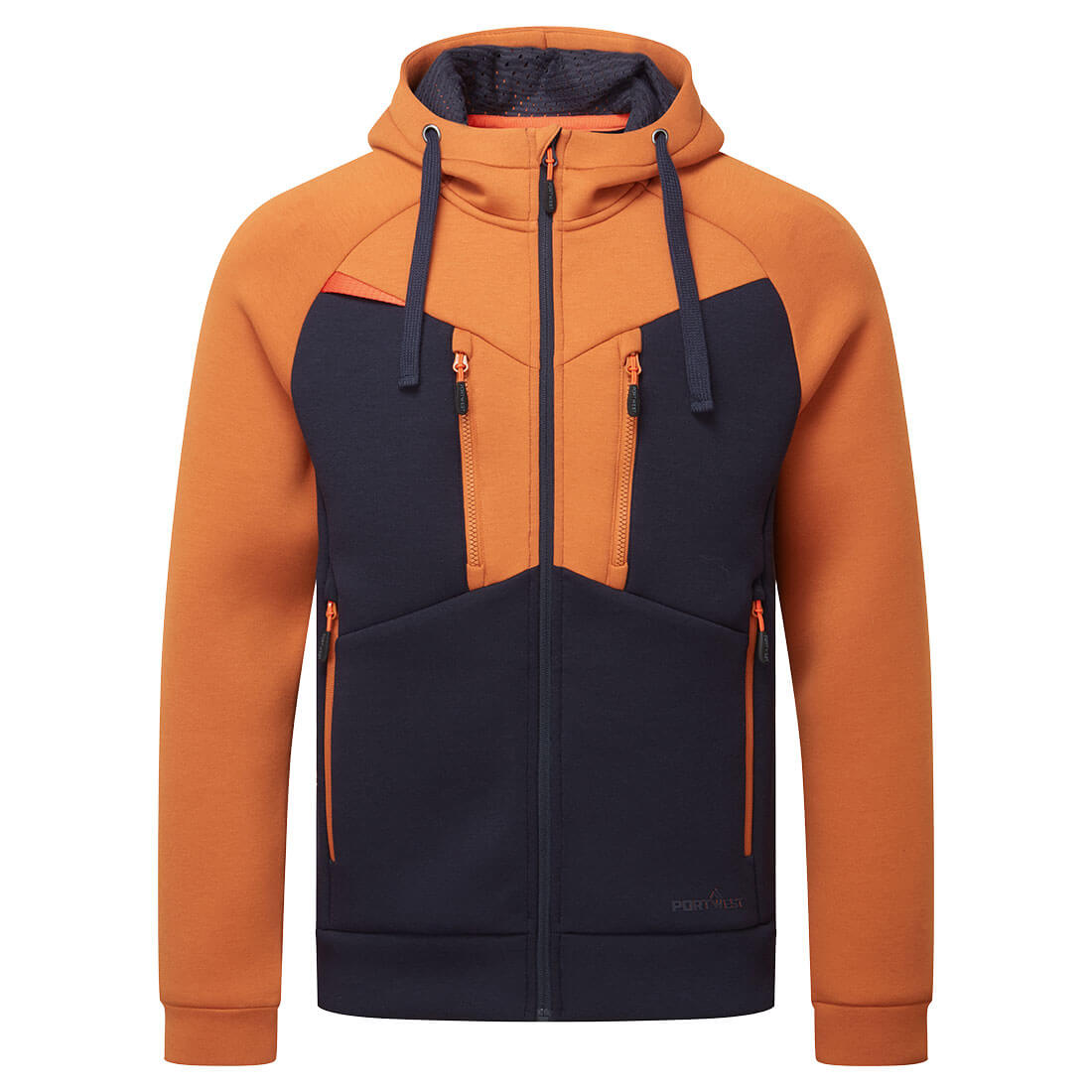 DX4 Hoodie mit Reißverschluss - Rost (RUR)