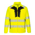 DX4 Hi-Vis Hybrid Steppjacke - Gelb/Schwarz (YBR)