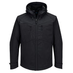 DX4 Softshell Jacke (3L) - komplett schwarz (ABR)