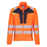 DX4 Hi-Vis Leichte Stretch Arbeitsjacke - Orange/Schwarz (OBR)