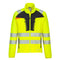 DX4 Hi-Vis Leichte Stretch Arbeitsjacke - Gelb/Schwarz (YBR)