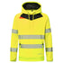 DX4 Hi-Vis Kapuzenpullover - Gelb/Schwarz (YBR)